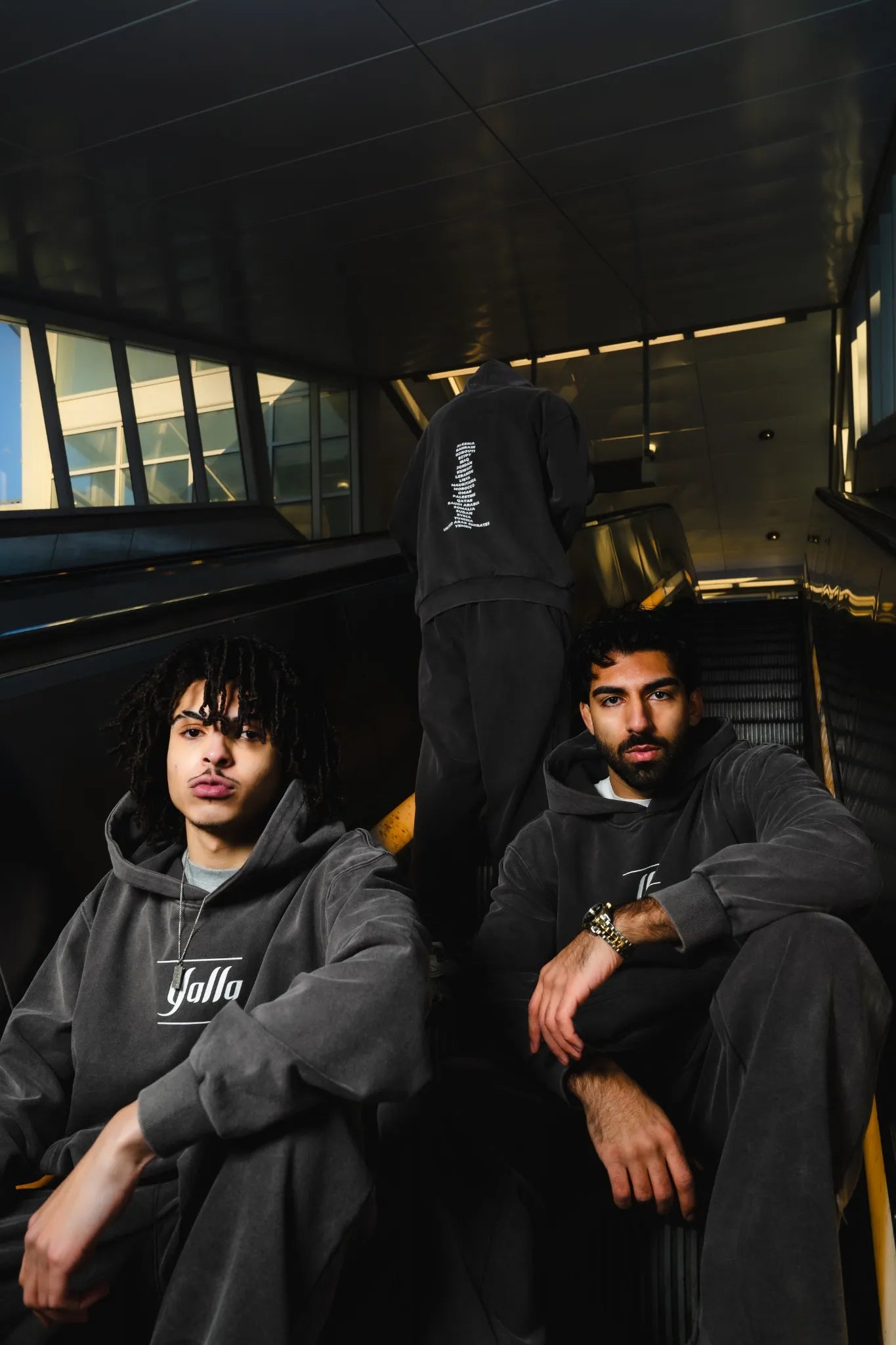 Premium Yalla Apparel Arab Timeless Tracksuit, oversized fit with Arab cultural pride
