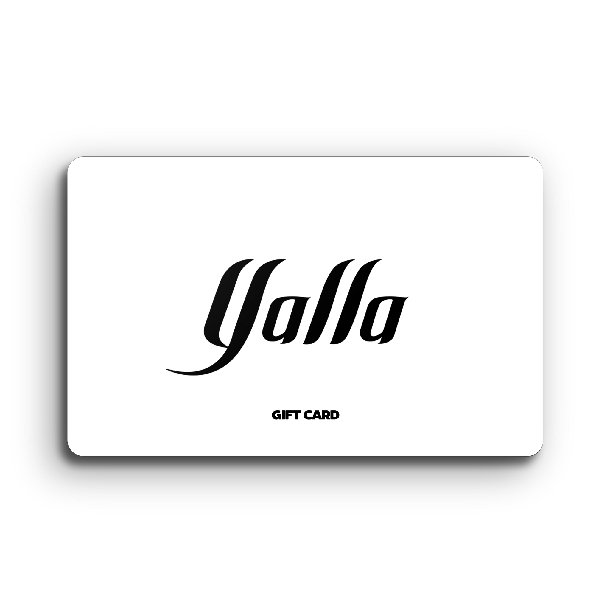 Yalla Gift Card