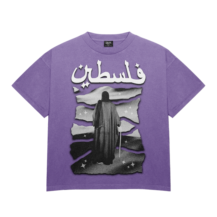 Lavender Palestine Graphic Tee